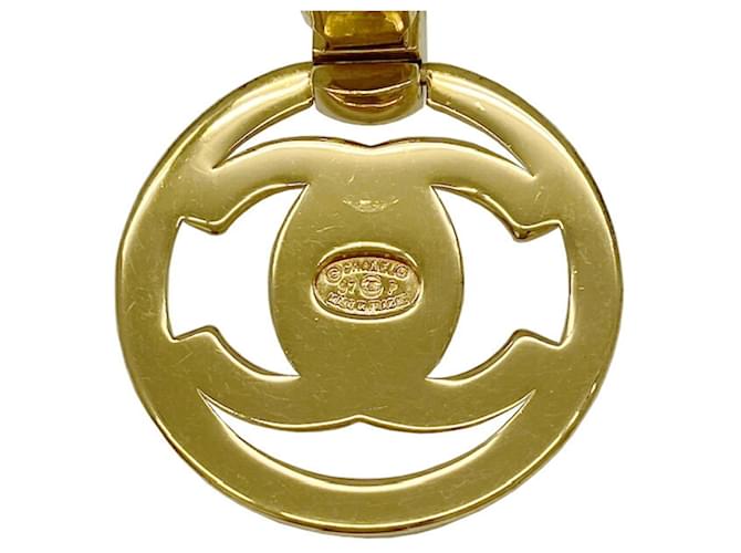 Orecchini Chanel Coco Mark Turnlock Motif D'oro - vista 5