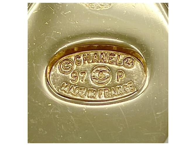 Orecchini Chanel Coco Mark Turnlock Motif D'oro - vista 6