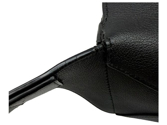 Marsupio mini in pelle Loewe Puzzle Nero - vista 10