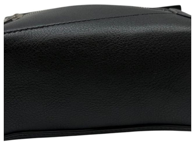 Marsupio mini in pelle Loewe Puzzle Nero - vista 3