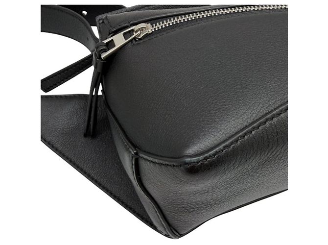 Marsupio mini in pelle Loewe Puzzle Nero - vista 4