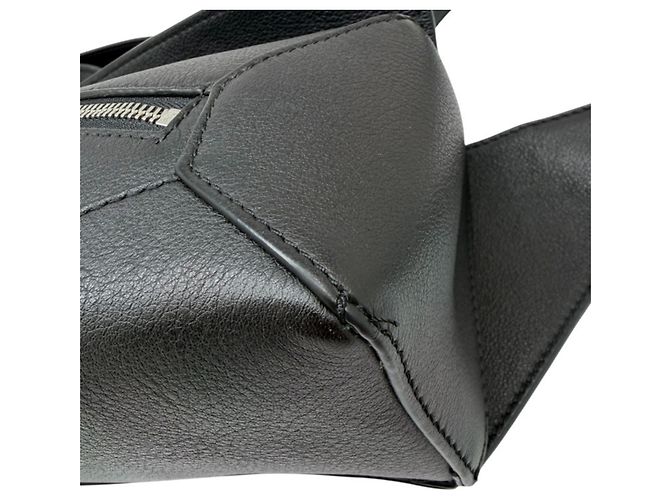 Marsupio mini in pelle Loewe Puzzle Nero - vista 5