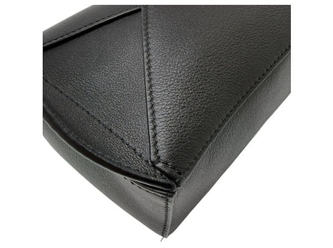 Marsupio mini in pelle Loewe Puzzle Nero - vista 7