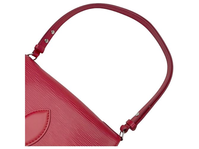 Borsa a tracolla Louis Vuitton Monogram Saint Michel Epi Marrone - vista 10