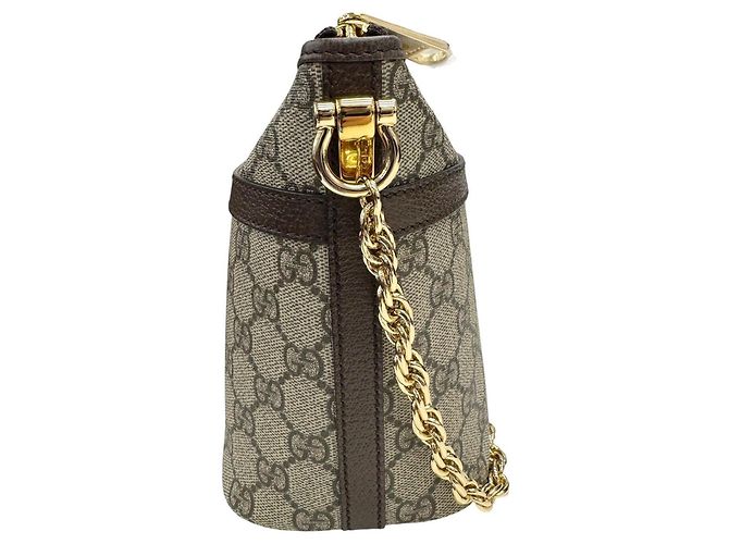 Borsa Tote Gucci Ophidia GG Supreme Beige - vista 3