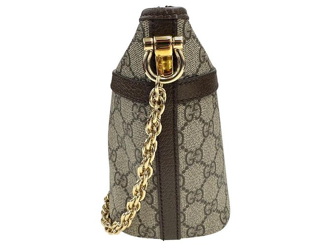 Borsa Tote Gucci Ophidia GG Supreme Beige - vista 4