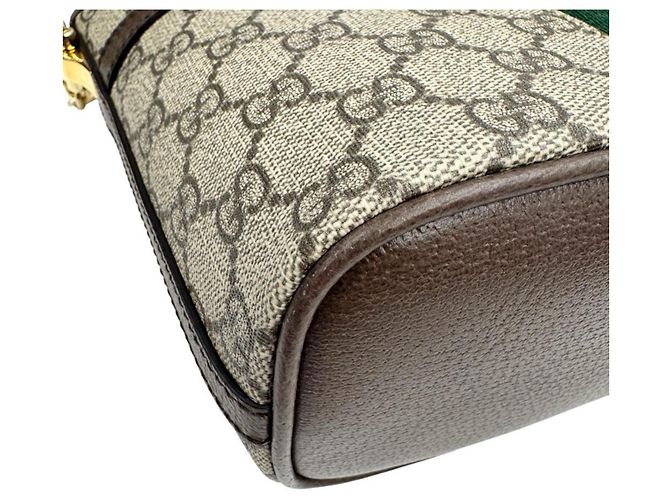 Borsa Tote Gucci Ophidia GG Supreme Beige - vista 8
