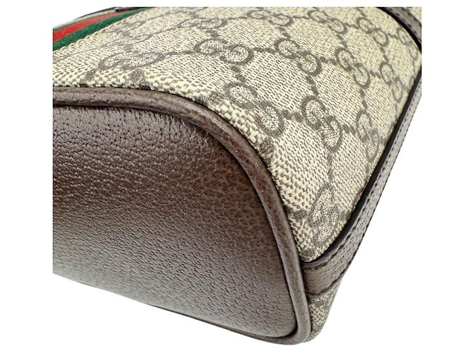 Borsa Tote Gucci Ophidia GG Supreme Beige - vista 9