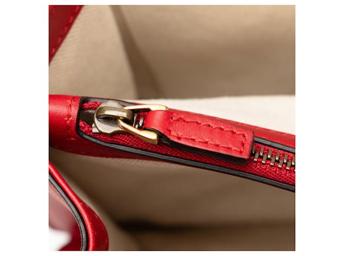 Borsa Gucci Dionysus Bamboo Rosso - vista 12