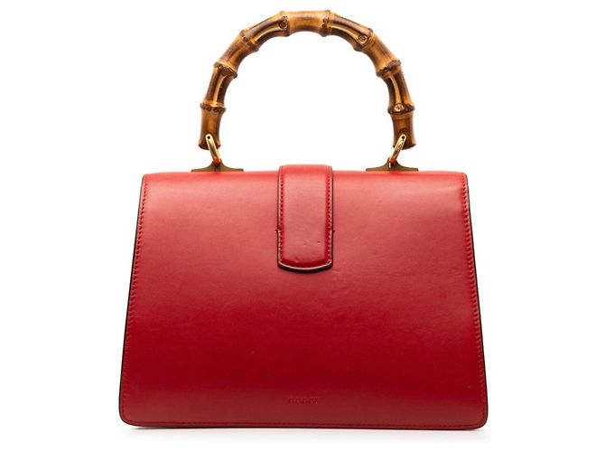 Borsa Gucci Dionysus Bamboo Rosso - vista 3