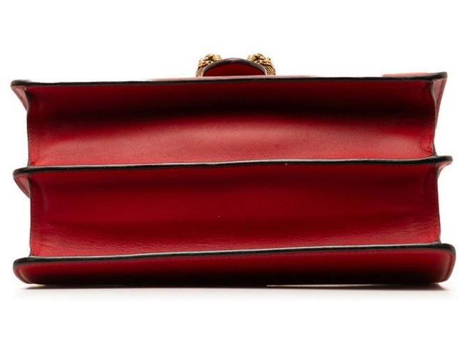 Borsa Gucci Dionysus Bamboo Rosso - vista 4