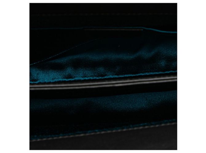 Borsa a tracolla con catena Gucci Ophidia Sherry Line Nero - vista 5
