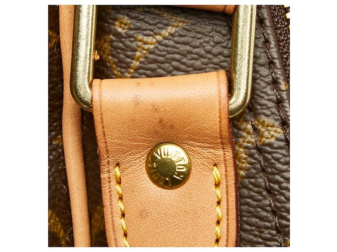 Borsa a tracolla Louis Vuitton Monogram Reporter GM Marrone - vista 11