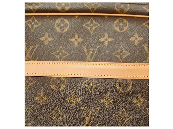 Borsa a tracolla Louis Vuitton Monogram Reporter GM Marrone - vista 9
