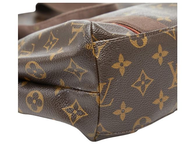 Borsa Tote Louis Vuitton Monogram Cabas Bobour Marrone - vista 5