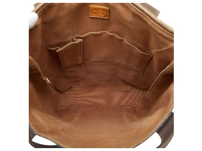 Borsa Tote Louis Vuitton Monogram Cabas Bobour Marrone - vista 9