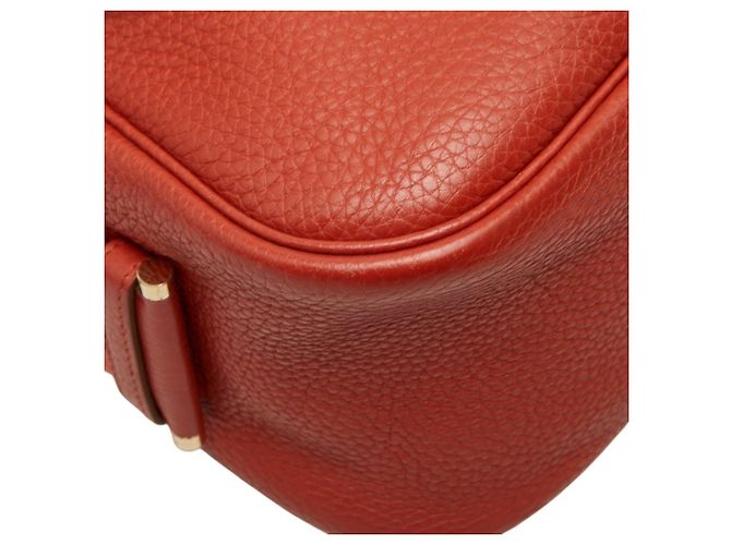 Hermès Borsa a tracolla Hermes Bour Lang Crossbody Rosa Arancione - vista 5