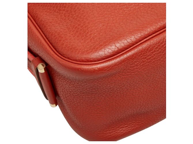 Hermès Borsa a tracolla Hermes Bour Lang Crossbody Rosa Arancione - vista 7