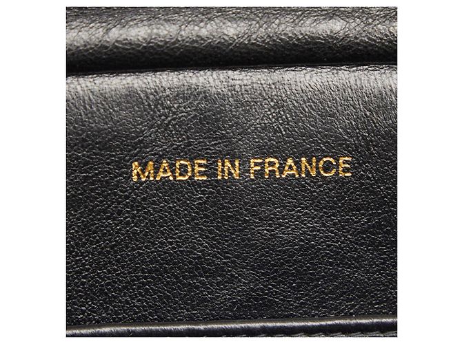 Borsa a tracolla Chanel Matelassé Coco Mark Crossbody Chain Nero - vista 11