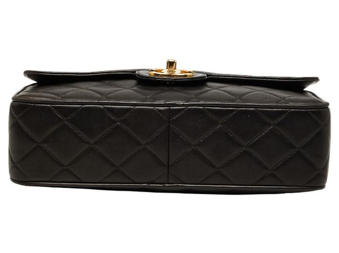 Borsa a tracolla Chanel Matelassé Coco Mark Crossbody Chain Nero - vista 3