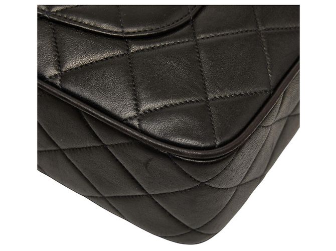 Borsa a tracolla Chanel Matelassé Coco Mark Crossbody Chain Nero - vista 6