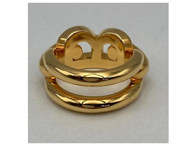 Balenciaga B Chain Ring Golden - Ansicht 3