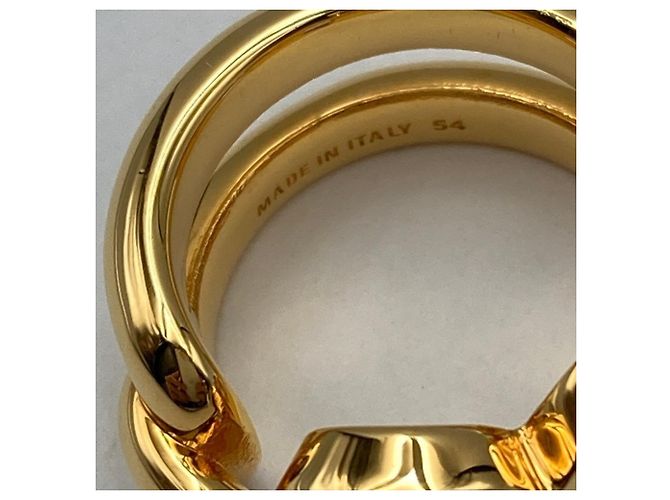 Balenciaga B Chain Ring Golden - Ansicht 8
