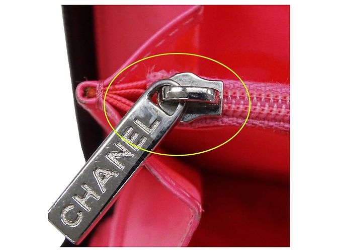 Chanel Cambon Long Wallet aus schwarzem Lammleder - Ansicht 16