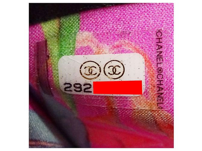 Cartera de cuero con doble pliegue Chanel Negro - vista 9