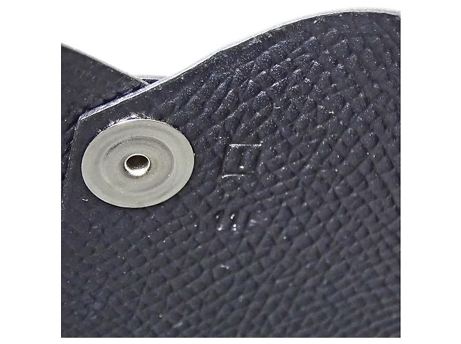 Tarjetero de piel Epsom Hermès Negro - vista 6