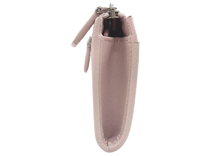 Prada Saffiano Leder Münzbeutel Pink - Ansicht 3