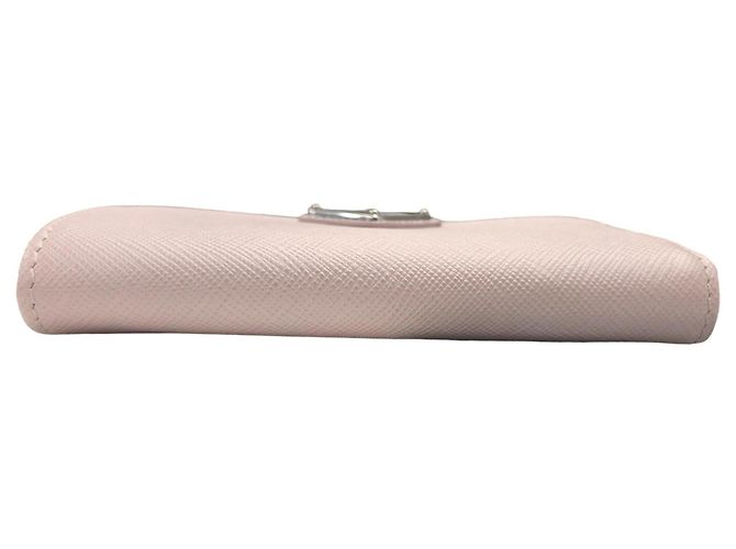 Prada Saffiano Leder Münzbeutel Pink - Ansicht 5