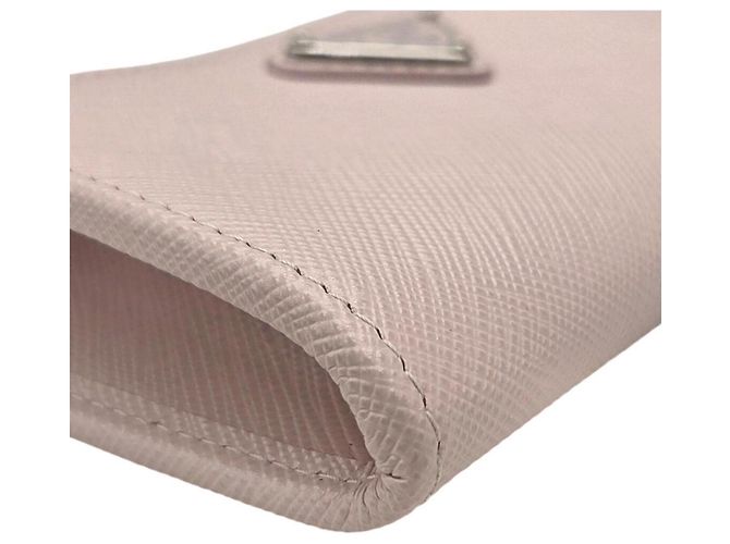 Prada Saffiano Leder Münzbeutel Pink - Ansicht 6