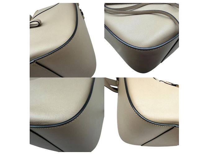 Borsa a tracolla in pelle Loewe Hammock Small Grigio - vista 6