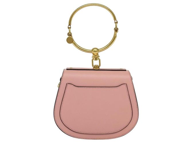 Chloé Chloe Nile Leather Medium Rosa - vista 2