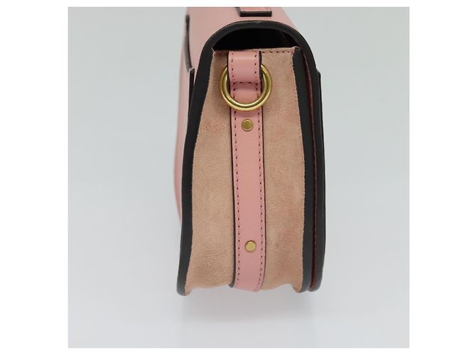 Chloé Chloe Nile Leather Medium Rosa - vista 3