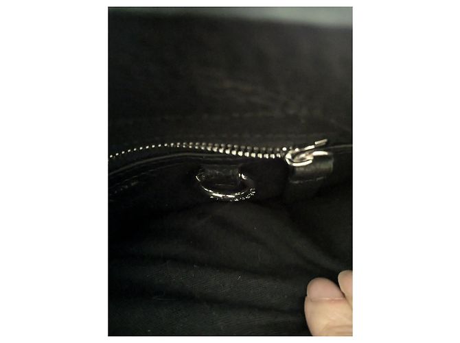 Liebeskind Berlin Millennium Satchel M Borsa a mano in pelle nera Nero - vista 17