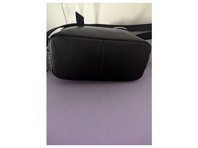Liebeskind Berlin Millennium Satchel M Borsa a mano in pelle nera Nero - vista 8