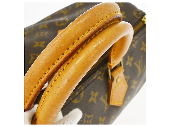 Louis Vuitton Speedy Monogram Canvas 35 Castaño - vista 7