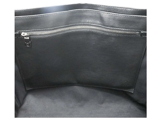 Borsa Tote Louis Vuitton Epi Grand Sac Nero - vista 11