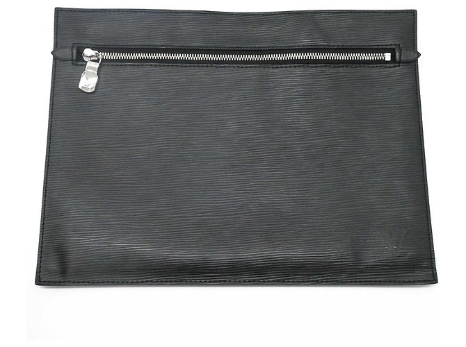 Borsa Tote Louis Vuitton Epi Grand Sac Nero - vista 13