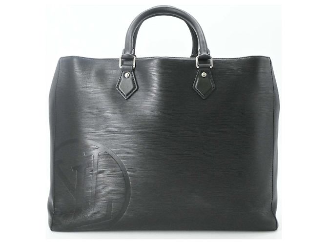 Borsa Tote Louis Vuitton Epi Grand Sac Nero - vista 2