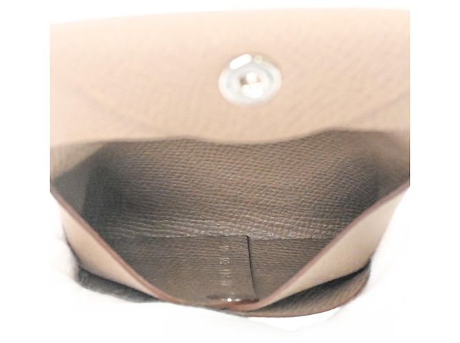 Monedero de piel Epsom beige Hermès - vista 6