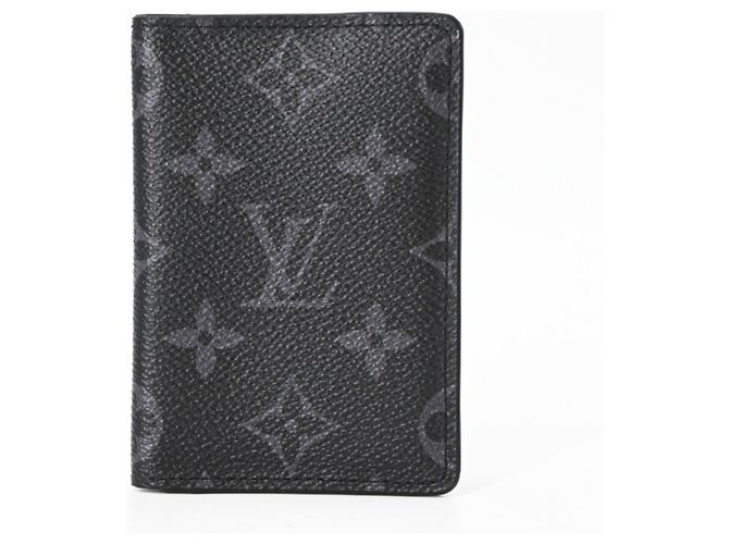 Organizer Portacarte Monogram Eclipse Louis Vuitton Nero - vista 2