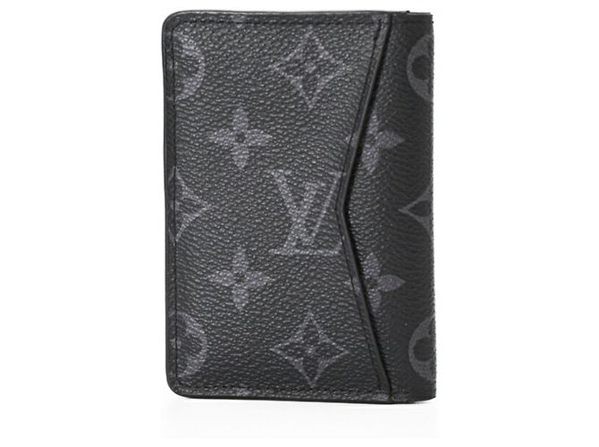 Organizer Portacarte Monogram Eclipse Louis Vuitton Nero - vista 3