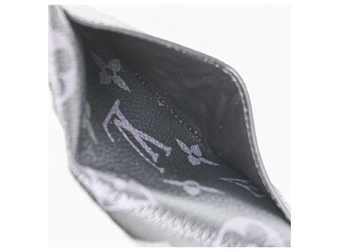 Organizer Portacarte Monogram Eclipse Louis Vuitton Nero - vista 8
