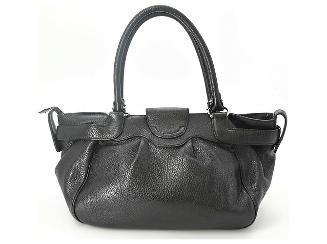 Borsa Salvatore Ferragamo Gancini Nero - vista 3