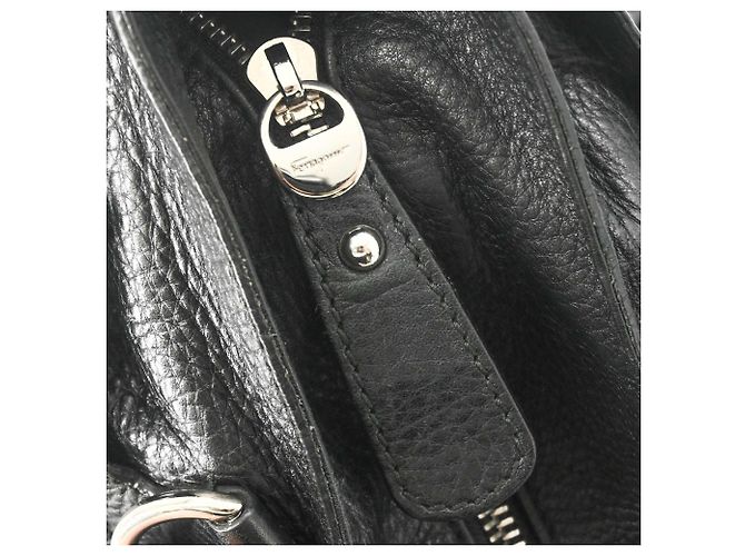Borsa Salvatore Ferragamo Gancini Nero - vista 9