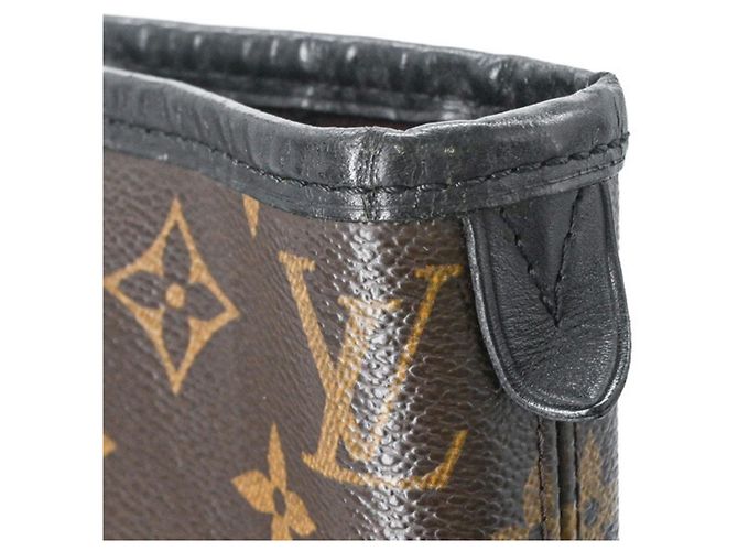 Louis Vuitton Tote Bag Schultertasche Davis Monogram Macassar Braun Schwarz - Ansicht 6