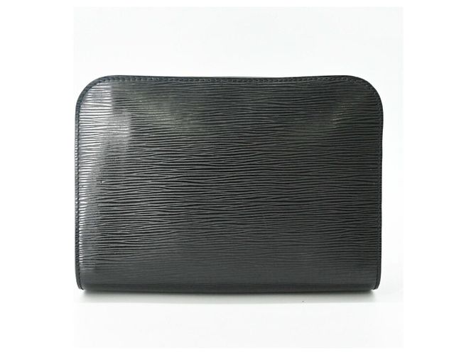 Clutch Louis Vuitton Epi Neo Oche Nero - vista 2